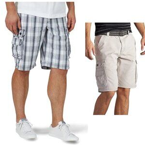 Men's Cargo Shorts Lee Wyoming Belted size 29, 30 NEW